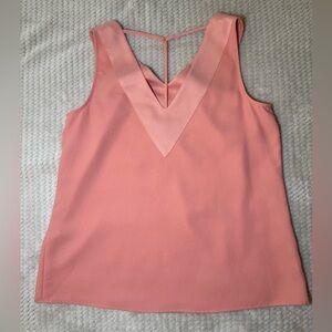 ANTONIO MELANI Peach V-Neck Tank Top